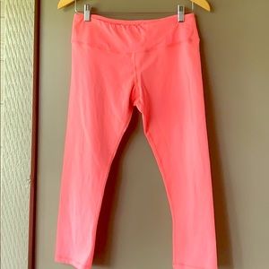 Peach Spandex workout pants